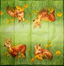182 Deer - 3-ply (grün) - Ihr
